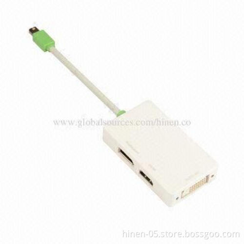 Mini DisplayPort to DisplayPort, HDMI/DVI Adapter